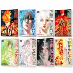 Fire Punch Complete Manga Collection Volumes 1–8 – 8 Paperback Books by Tatsuki Fujimoto