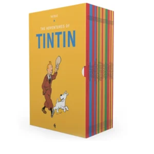 Tintin Complete Collection 23 Books Paperback Boxed Set